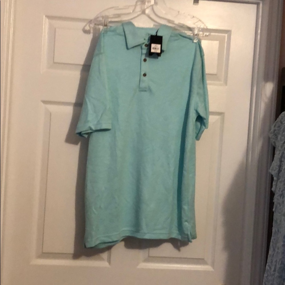 Men’s ocean to coast short sleeve polo plush shirt